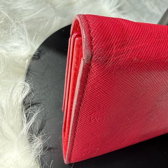 MCM Pink Leather Med Wallet - Picture 8 of 9